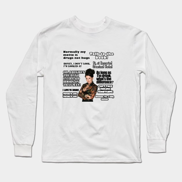 karen walker Long Sleeve T-Shirt by aluap1006